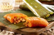 pasteles en hoja