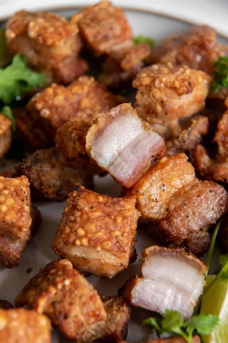 Receta de Chicharrón en Freidora de Aire Chicharrones dominicano