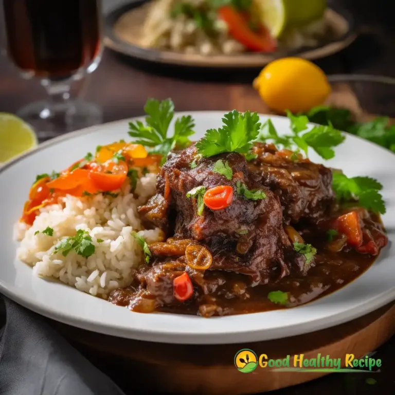Receta de Rabo Encendido (Estilo Dominicano) Receta de Rabo Encendido