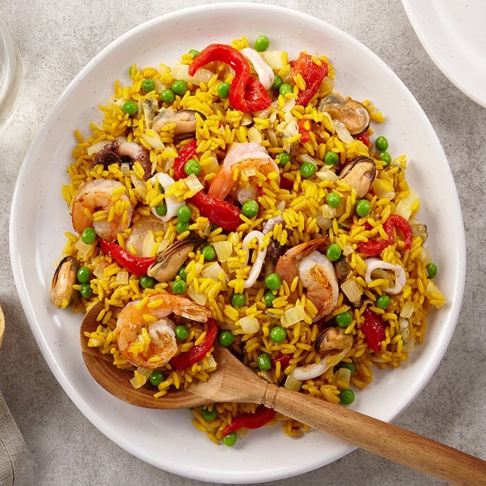 Seafood rice