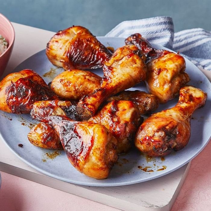 Pollo glaseado