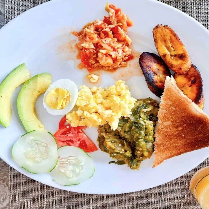 Antiguan Breakfast (Chop Up and ‘Saltfish’)