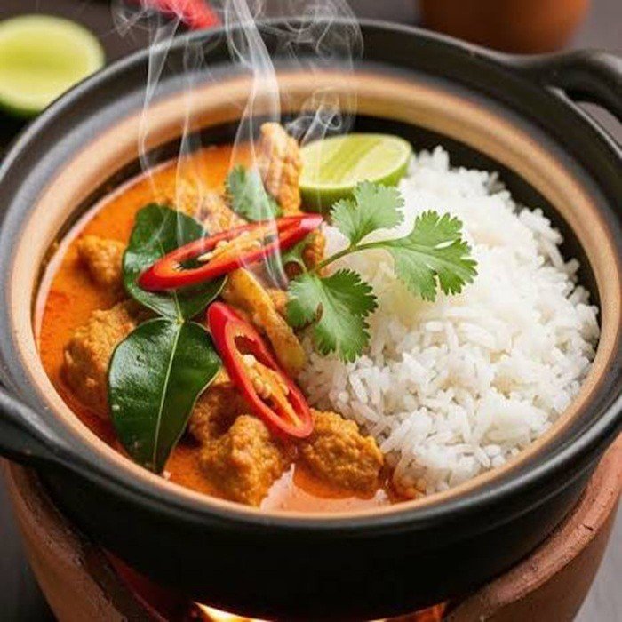 Samlar Kari – Curry rojo jemer