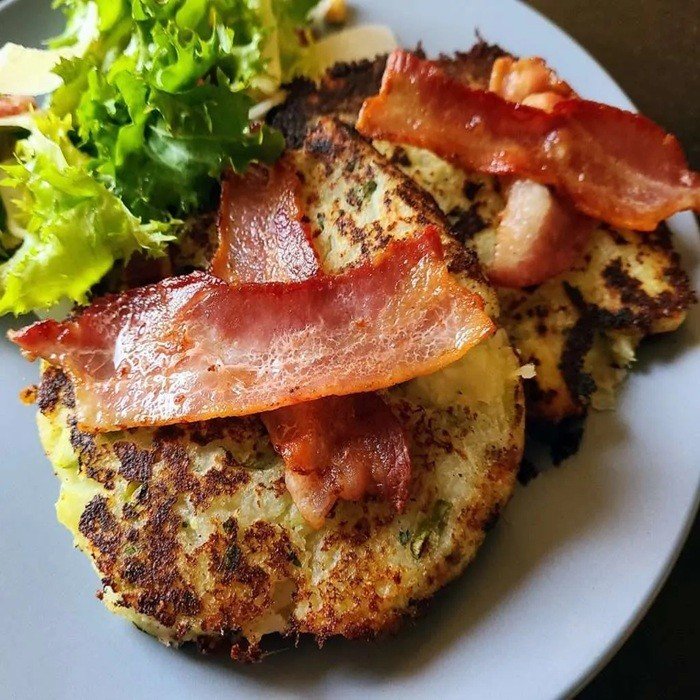 Trinxat (Potato, Cabbage and Bacon Hash)