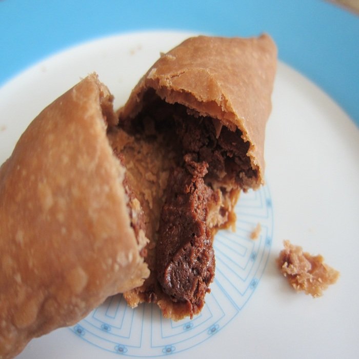 Empanadas de chocolate