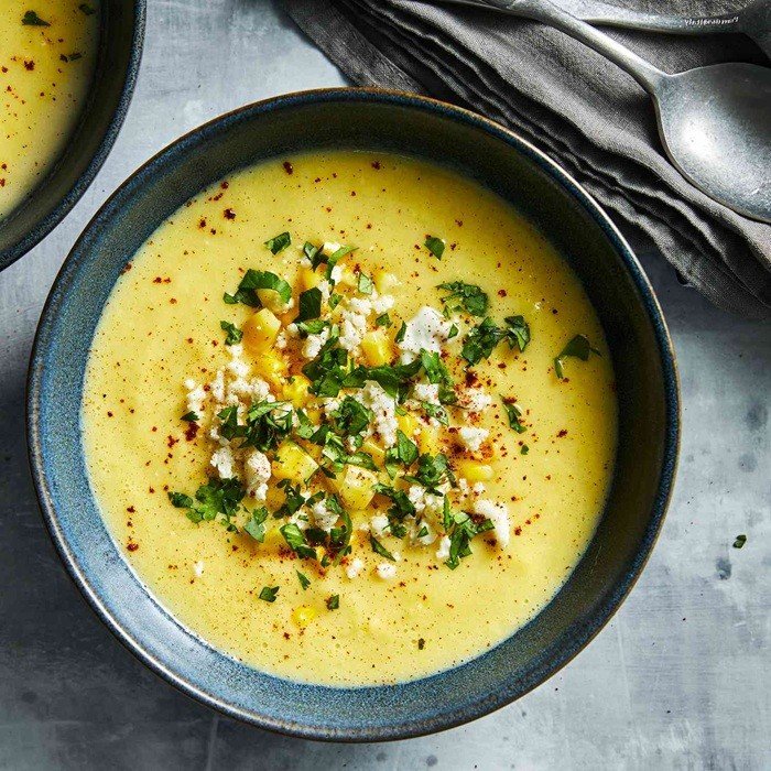 Creamy Corn Soup Recipe