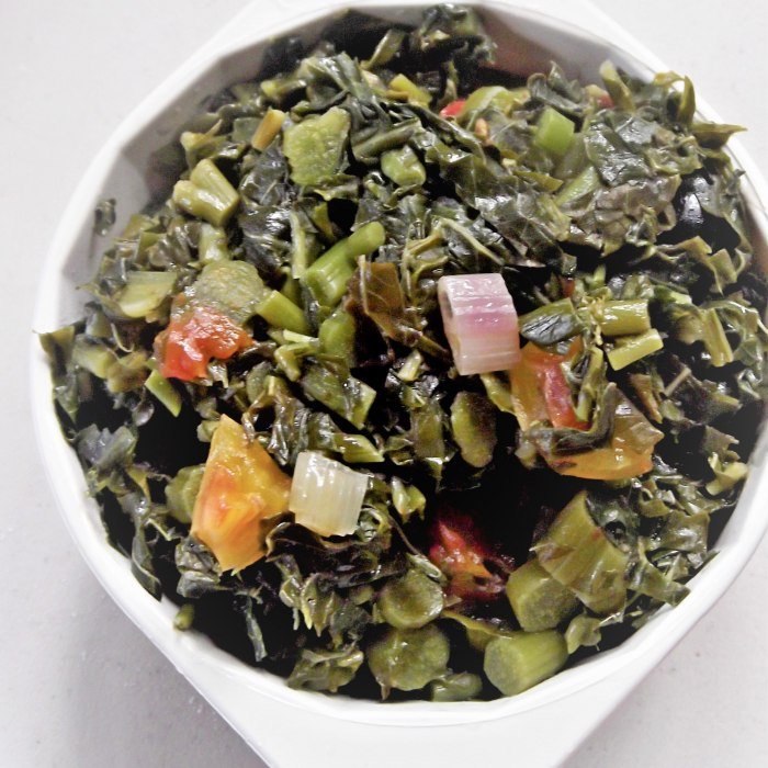 Callaloo al estilo jamaicano