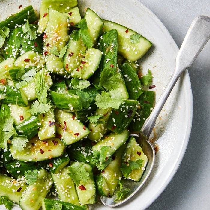 Sesame Cucumber Salad