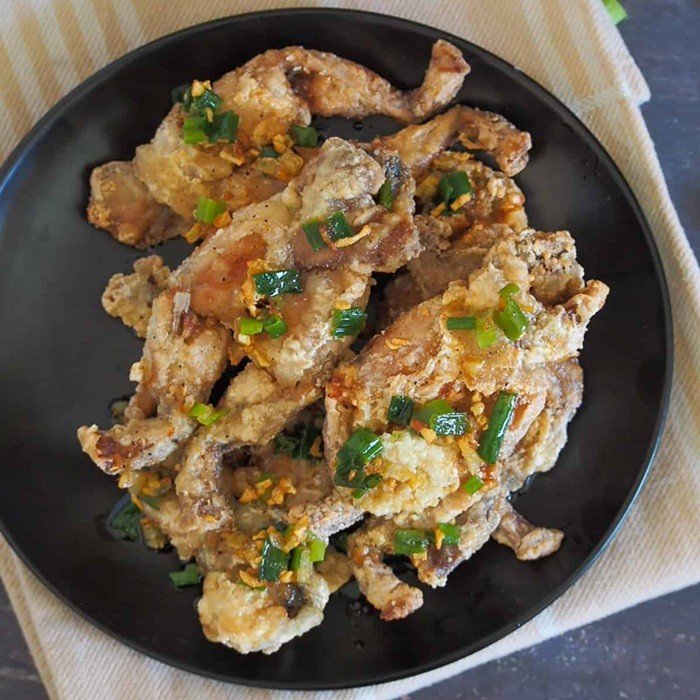 Receta de ancas de rana con mantequilla de ajo