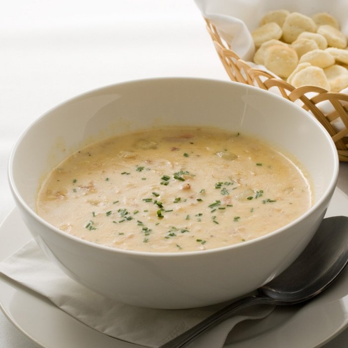 Sopa de almejas