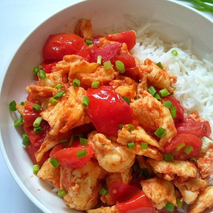 Chinese Tomato Egg Stir Fry
