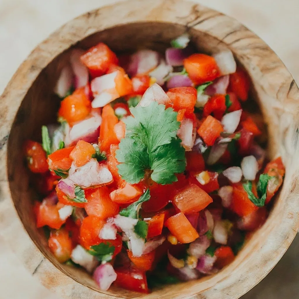 Receta Salsa Pico de Gallo