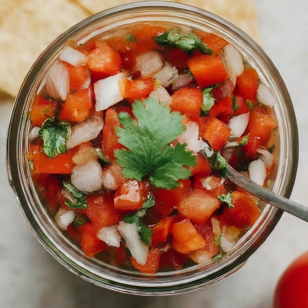 Receta de Salsa de Pico de Gallo