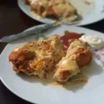 Receta de Pechuga a la Cordon Bleu con Papas Fritas 3