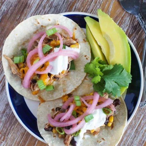 tacos de chile de pollo