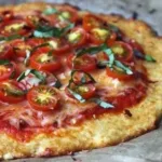 Pizza de Coliflor receta