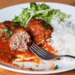 receta de albóndigas de res