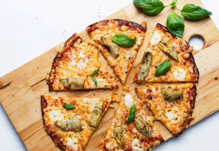 Pizza con base Coliflor