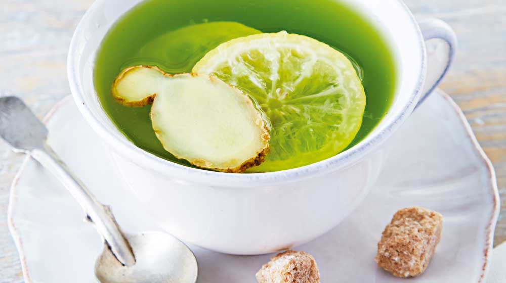 Green Ginger Tea