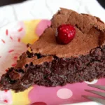 pastel de chocolate sin gluten y sin azúcar
