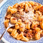Ñoquis de papa receta italiana