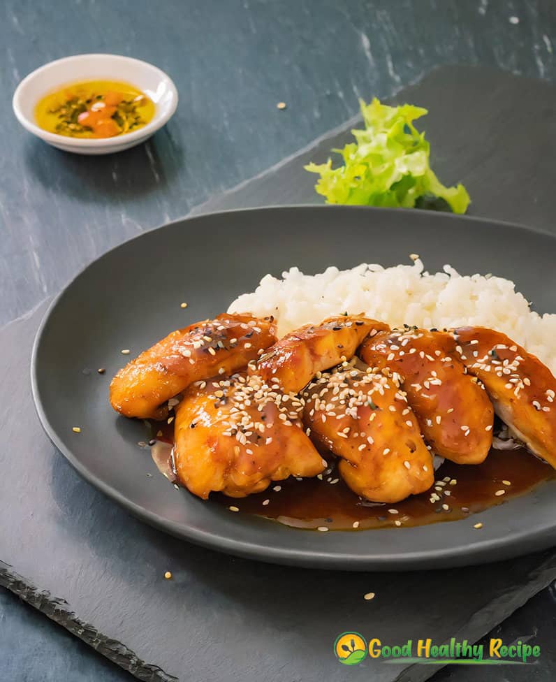 Receta de Pollo Teriyaki con Arroz