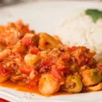 Bacalao Guisado con Papa